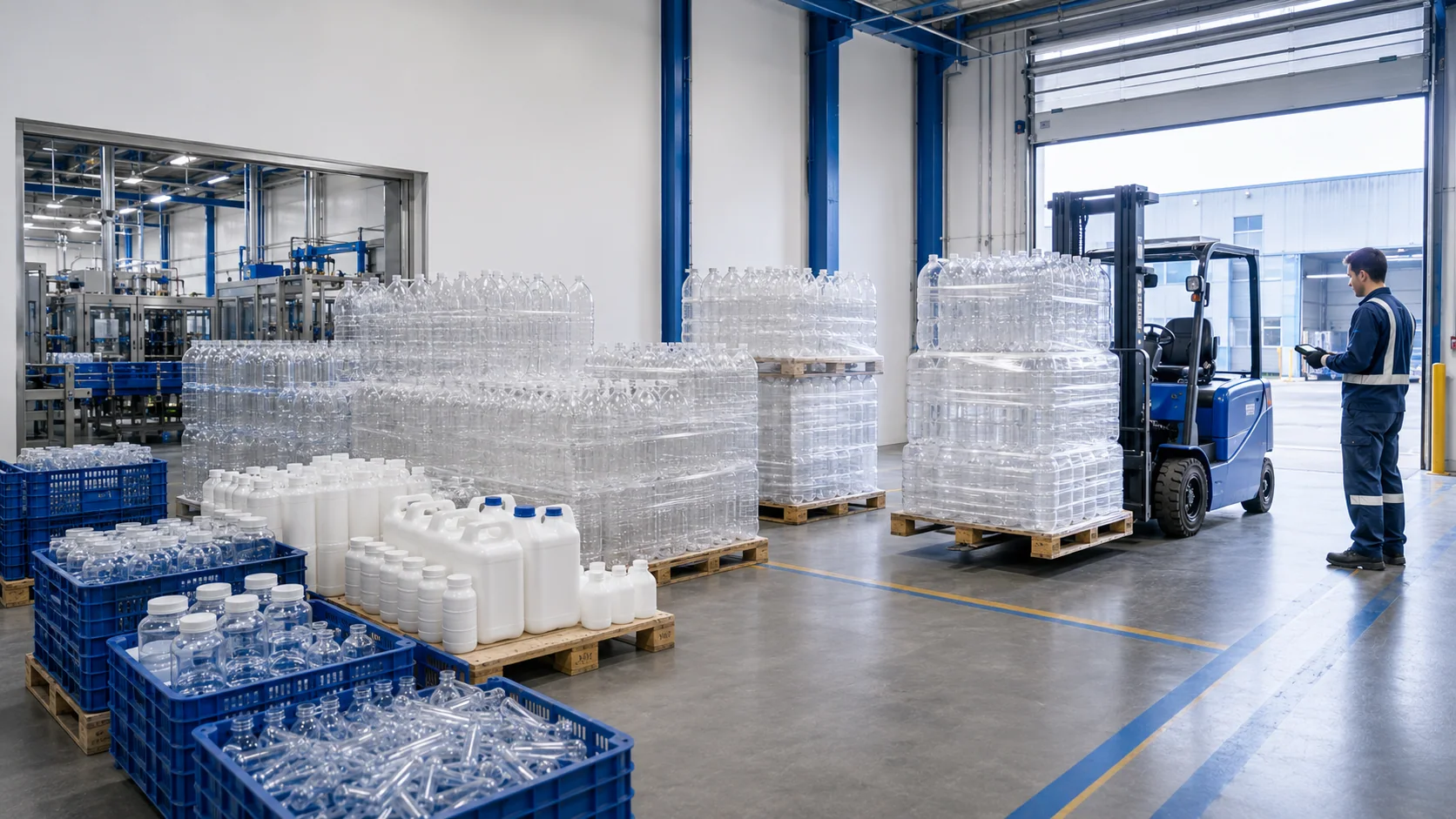 PPM Zambia finished packaging products moving through logistics and dispatch