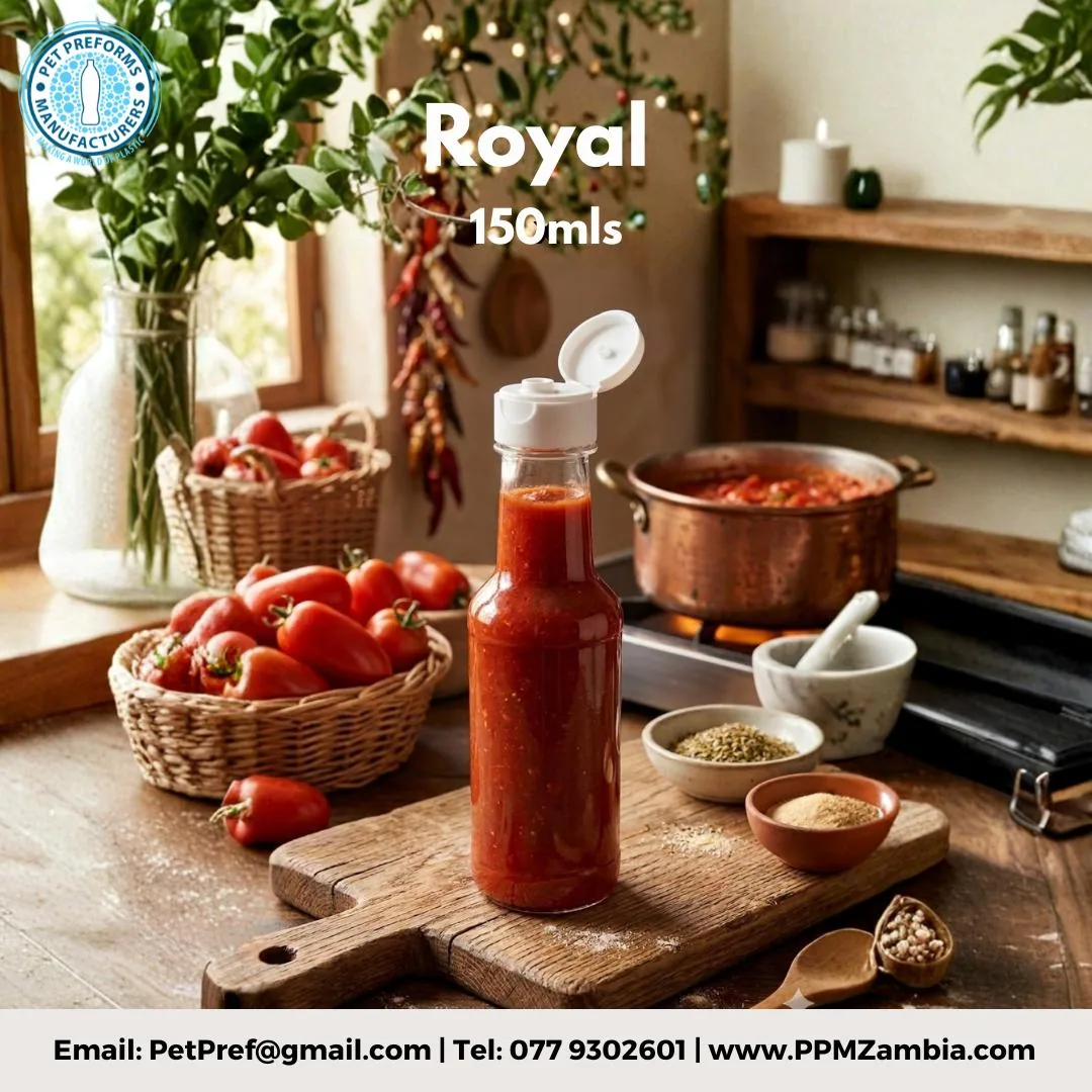 Royal Bottle in 150 ml — Food and Condiments Packaging