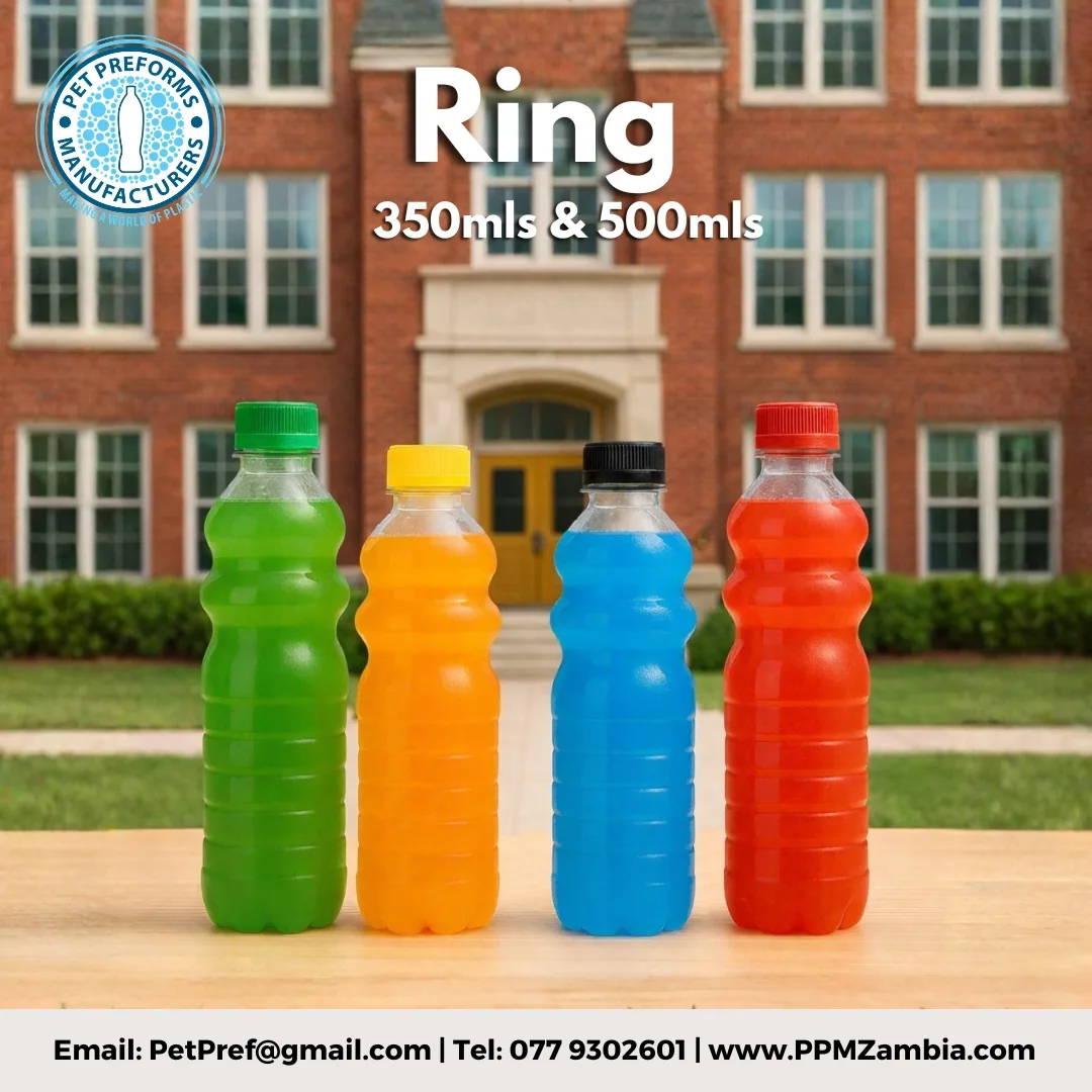 Ring Bottle in 350 ml, 500 ml — 100ml–750ml PET Bottles