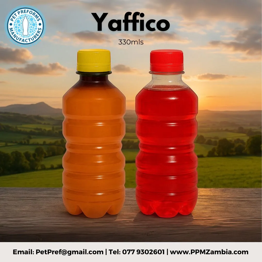 Yaffico Bottle in 350 ml — 100ml–750ml PET Bottles