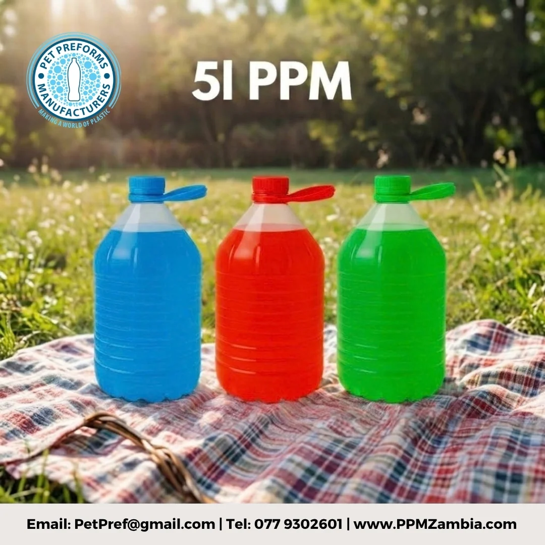 5 L PPM Bottle in 5 L — 1L–10L PET Bottles