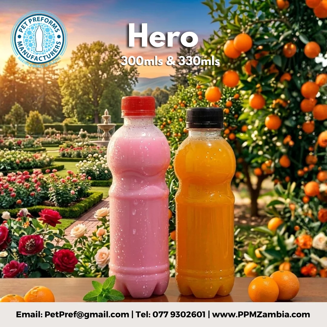 Hero Bottle in 300 ml, 330 ml — 100ml–750ml PET Bottles