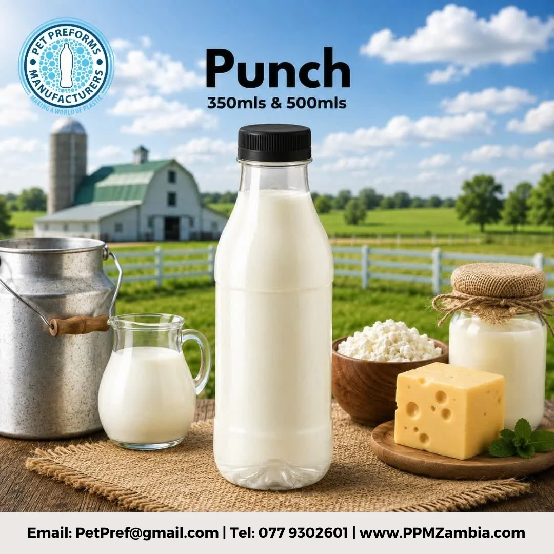 Punch Bottle in 350 ml, 500 ml — Dairy Packaging
