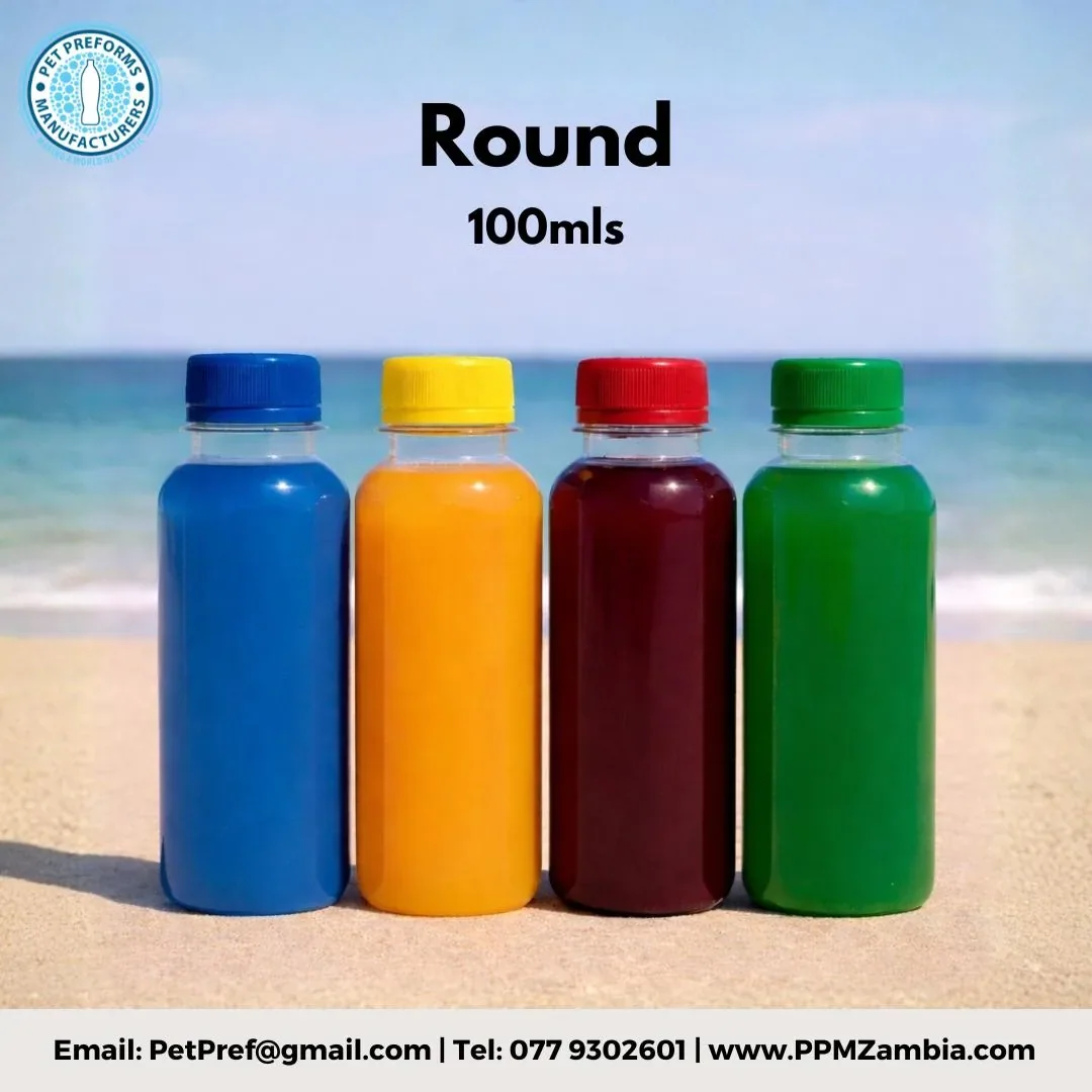 Round Bottle in 100 ml — 100ml–750ml PET Bottles