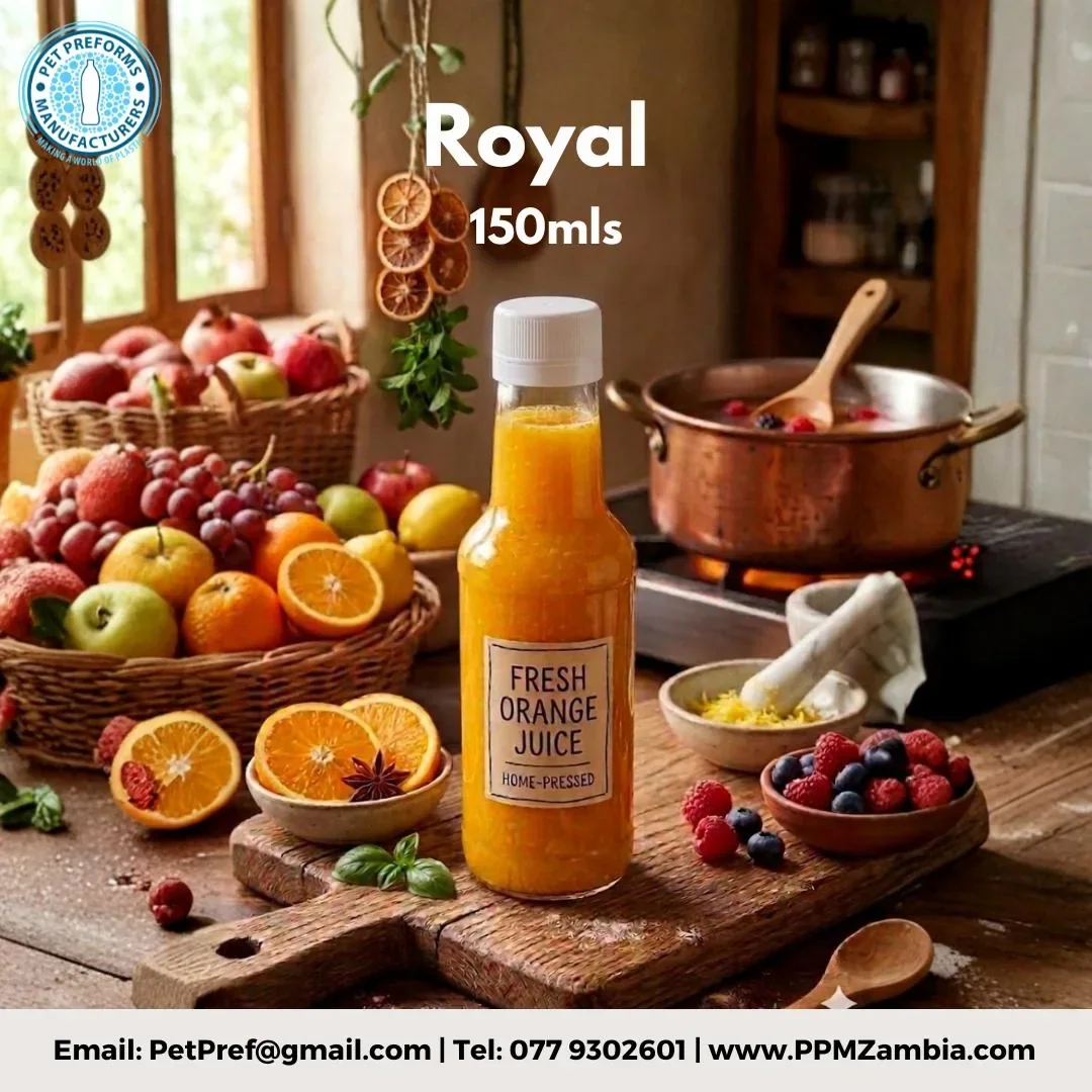 Royal Bottle in 150 ml — 100ml–750ml PET Bottles