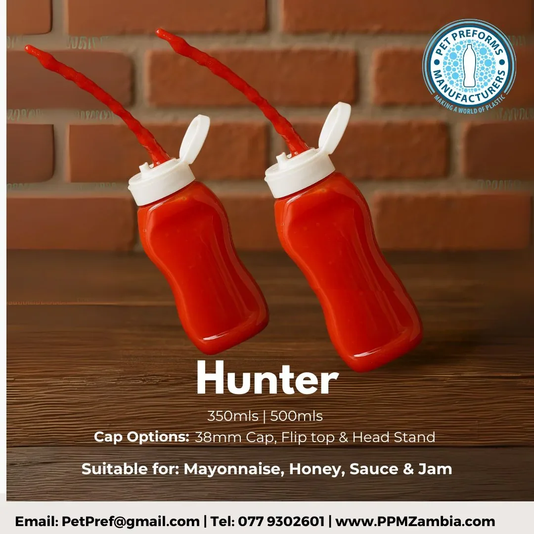 Hunter Bottle in 350 ml, 500 ml — Food and Condiments Packaging