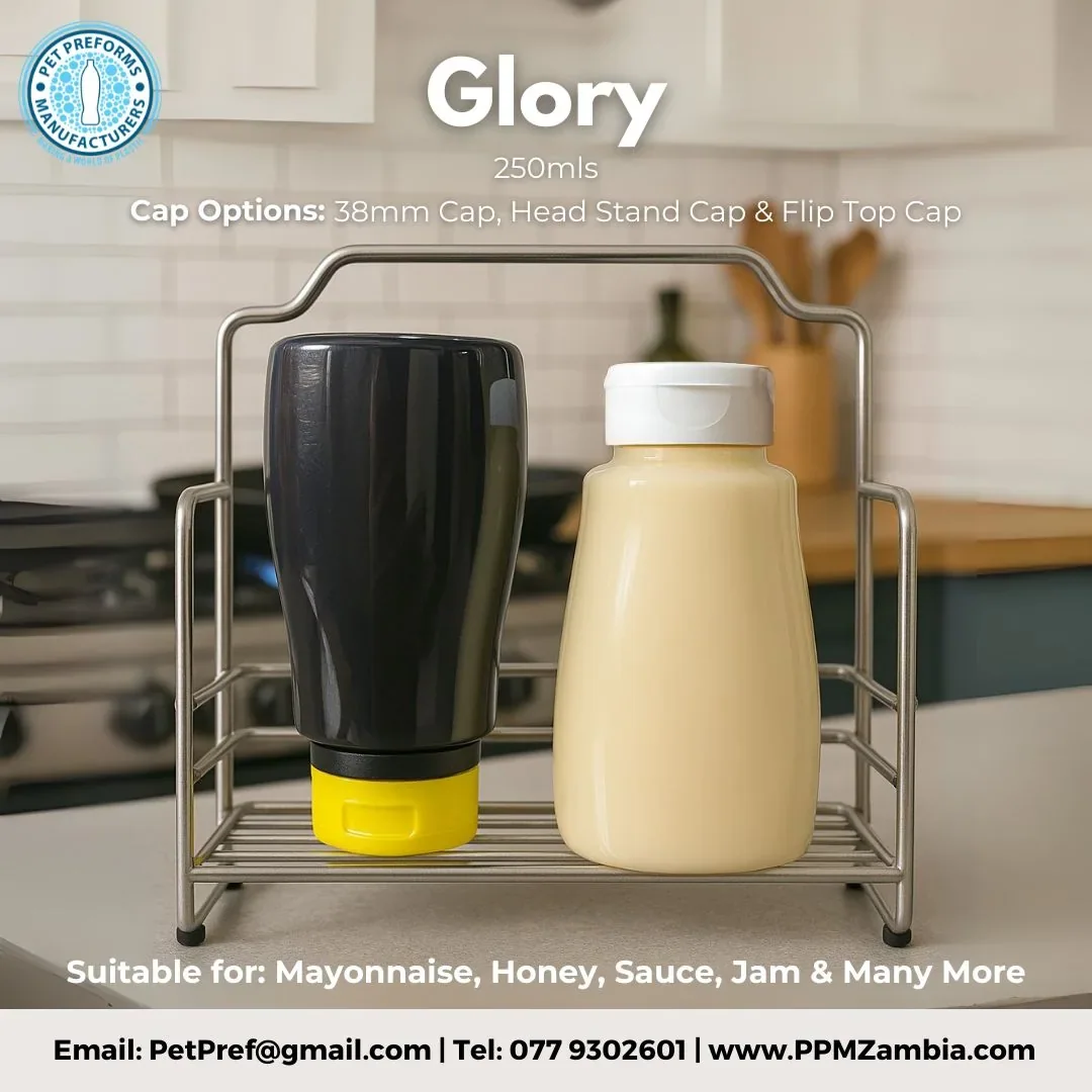 Glory Bottle in 250 ml — Food and Condiments Packaging