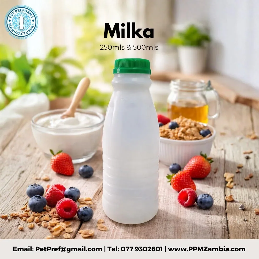 Milka Bottle in 250 ml, 500 ml — Dairy Packaging