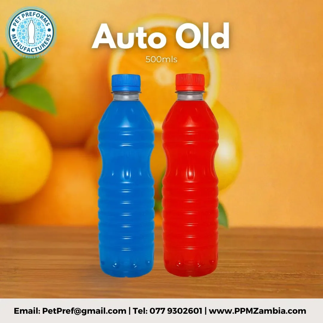 Auto Old Bottle in 500 ml — 100ml–750ml PET Bottles